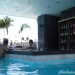 Swim-up bar at the main GP pool Grand Palladium Costa Mujeres main GP pool