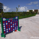 Games by the main GP pool Grand Palladium Costa Mujeres main pool