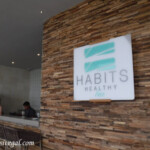 Spa health bar. You can get light snacks and smoothies here. Grand Palladium Costa Mujeres spa health bar