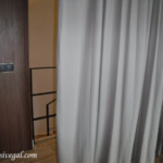 You can pull this over the stairway for privacy if you want to sleep while others make noise below TRS Coral Hotel Loft Suite