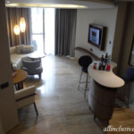 View from halfway up the stairs TRS Coral Hotel Loft Suite