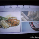 Room service menu on the TV TRS Coral Hotel Loft Suite