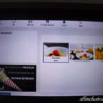 Room service menu on the flat screen TRS Coral Hotel Loft Suite