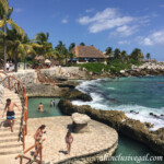 Natural pools Xcaret Park natural pools