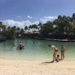 Swimming cove Xcaret Park swimming cove