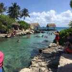 Snorkeling area Xcaret Park snorkeling area