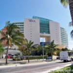 Live Aqua exterior from the street Live Aqua Beach Resort Cancun exterior