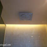 Rainfall showerhead Live Aqua Beach Resort Cancun room shower