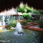 Resort grounds by the main buffet at the Tucan Iberostar Tucan resort grounds