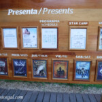 List of shows at the theater, located by the main buffet at the Tucan Iberostar Tucan theater shows