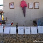 Flavor offerings at the ice cream/smoothie station Iberostar Tucan/Quetzal ice cream and smoothie station