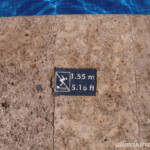 Minimal main pool depth once you're away from the pool entries Iberostar Tucan/Quetzal main pool depth