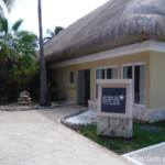 Spa building located near the resort entrance on the Tucan side Iberostar Tucan spa