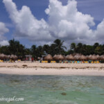 Resort view from the water Iberostar Tucan/Quetzal beach
