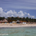 Resort view from the water Iberostar Tucan/Quetzal beach