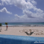 View from the infinity pool Live Aqua Beach Resort Cancun view from the infinity pool