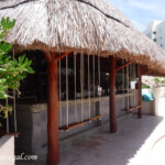 The Shore Bar with the swing seats Live Aqua Beach Resort Cancun Shore Bar