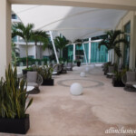 Outdoor seating area Live Aqua Beach Resort Cancun outdoor seating area