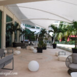 Outdoor seating area Live Aqua Beach Resort Cancun outdoor seating area