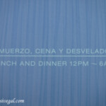 Lunch and dinner room service menu Live Aqua Beach Resort Cancun lunch and dinner room service menu
