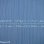 Live Aqua Beach Resort Cancun lunch and dinner room service menu