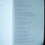 Lunch and dinner room service menu Live Aqua Beach Resort Cancun lunch and dinner room service menu