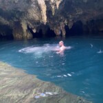 This is how far you are from the platform after you jump from the top