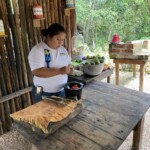 Try some freshly prepared food