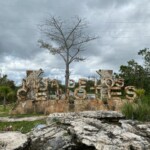 Entrance to Ruta de Los Cenotes by Puerto Morelos