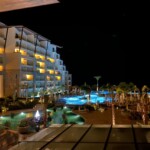 Grounds from lobby steps