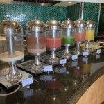 World Cafe breakfast juices