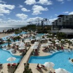 View of the resort from my balcony on the 4th floor