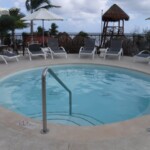 Two heated beachfront Jacuzzis available
