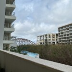 View from non-Preferred Club rooms on the north side of the resort