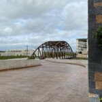 Road leading up to the resort