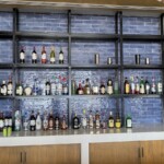 Preferred Club Lounge liquor selection