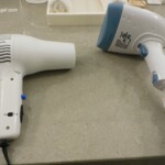 Room amenities in the bathroom