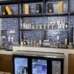 Preferred Club Lounge liquor selection