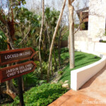 You will find Locked In Love and Chef's Garden to the left as you approach the lobby