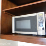 Microwave available in the Governor Suite