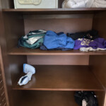 One of two closets