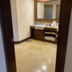 Huge bathroom in the Governor Suite