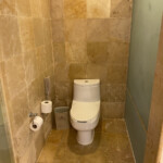 Toilet area