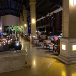 Lobby at night