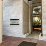 Entrance to the spa and gym