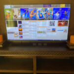 Touchscreen of resort's amenities and activities in the PC Lounge
