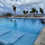 The pool for mobility challenged guests